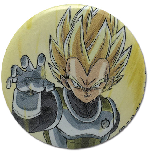 Dragon Ball Super SS Vegeta Pose Anime 1.25" Button GE-18464