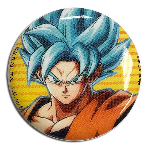 Dragon Ball Fighterz SSGSS Goku 1.25" Anime Button GE-19408