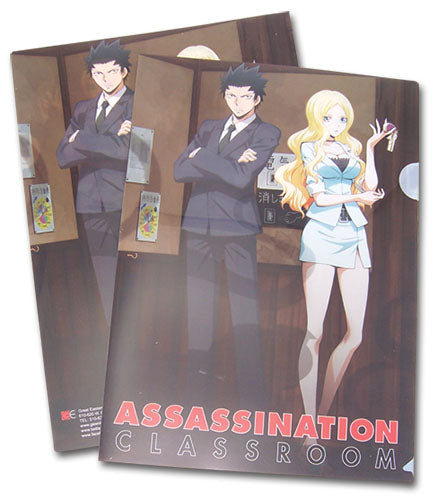 Assassination Classroom Karasuma & Irina Anime File Folder GE-26369