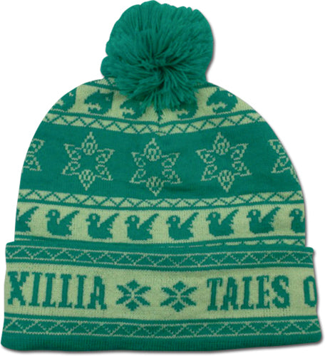 Tales of Xillia Snowflake Green Beanie Hat GE-32277