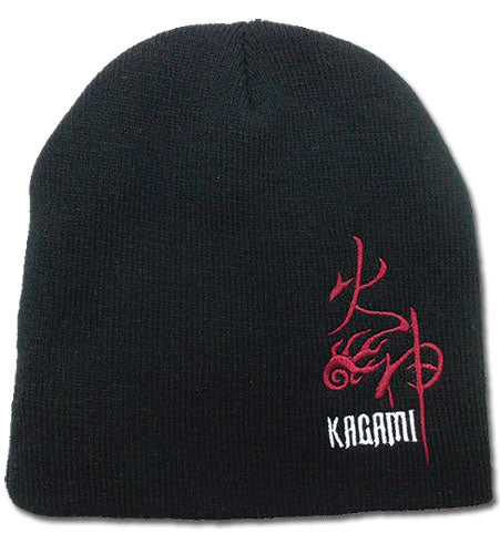 Kuroko's Basketball Kagami Logo Black Anime Beanie Hat GE-32343