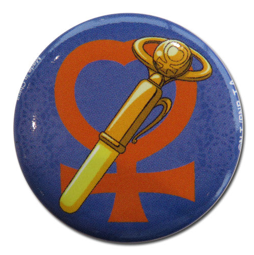 Sailor Moon Venus Pen Anime 1.25" Button GE-35156