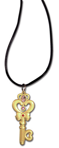 Sailor Moon R Time Key Anime Cosplay Acrylic Necklace GE-36298