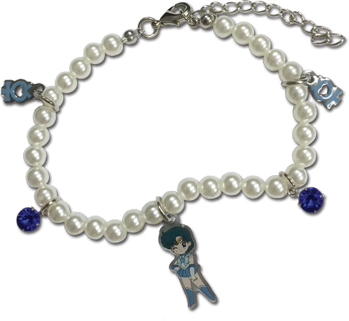 Sailor Moon Mercury Anime Cosplay Pearl Bracelet GE-36457