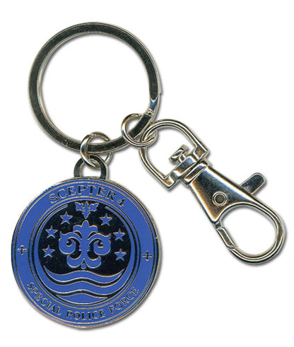 K Scepter 4 Insignia Anime Metal Keychain GE-36699