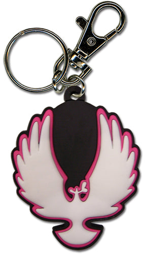 World Conquest Zvezda Plot White Light Logo Symbol Anime PVC Keychain GE-36947