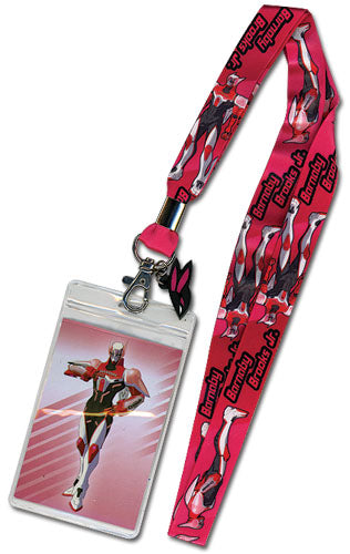 Tiger & Bunny Barnaby Brooks Jr. Anime Lanyard Neck Strap w/ Charm GE-37501