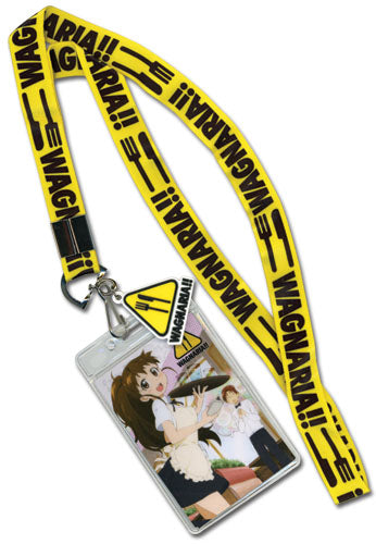 Wagnaria!! Anime Lanyard Neck Strap w/ Charm GE-37508