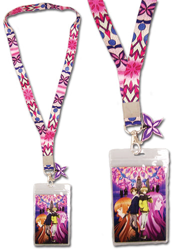 Blast of Tempest Magic Circle Anime Lanyard Neck Strap w/ Charm GE-37554