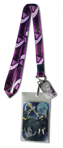 Sword Art Online II Kirito Anime Lanyard w/ Charm GE-37770