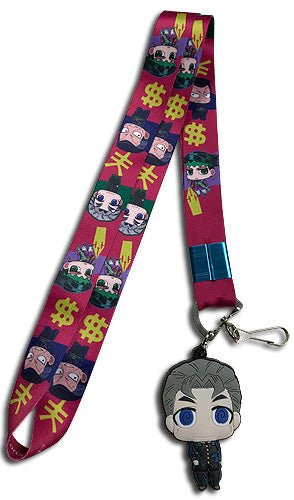 JoJo's Bizarre Adventure Diamond Is Unbreakable Lanyard w/ Charm GE-38263