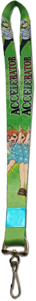 A Certain Scientific Accelerator Anime Neck Strap Lanyard w/ Charm GE-38389