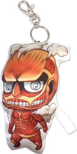 Attack On Titan SD Anime Plush Keychain GE-38508