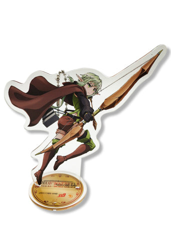 Goblin Slayer S1 Hight Elf Archer Anime Acrylic Stand Display w/ Keychain GE-38720