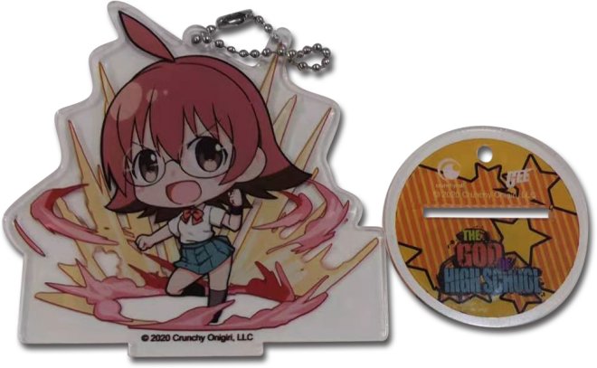 The God of High School Yoo Mira SD Acrylic Figure Keychain w/ Display Stand GE-38808