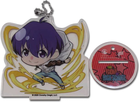 The God of High School Park Ilpyo SD Acrylic Figure Keychain w/ Display Stand GE-38809