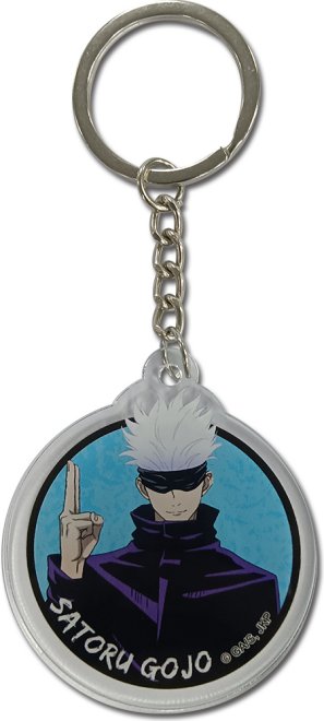 Jujutsu Kaisen Gojo Acrylic Circle Anime Keychain GE-38817