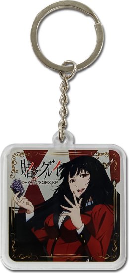 Kakegurui Anime Acrylic Key Art Keychain GE-38831