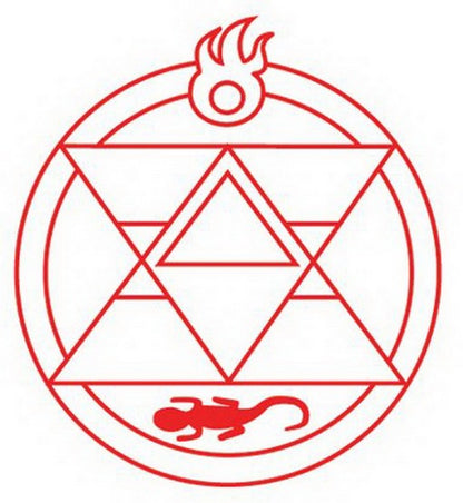 Full Metal Alchemist Roy Renseijin Anime Cosplay Tattoo GE-4162