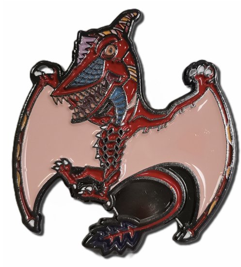 Godzilla Single Point Rodan Anime Enamel Pin GE-440099