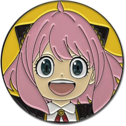 Spy Family X Anya Anime Circle Enamel Pin GE-440820