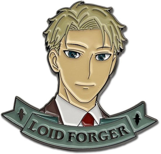 Spy Family X Loid Forger Anime Enamel Pin GE-440821