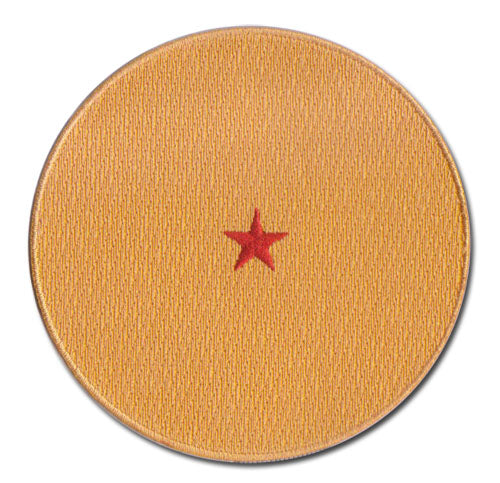 Dragon Ball Z Orange 1 Star Anime Patch GE-44121