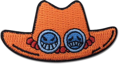 One Piece Ace Hat Anime Patch GE-44265