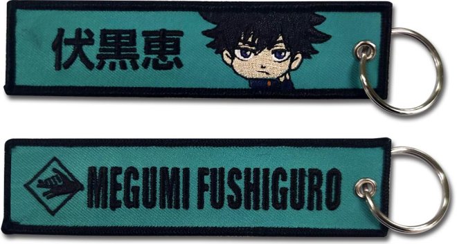 Jujutsu Kaisen Megumi Fushiguro Fabric Anime Fabric Keychain GE-443315