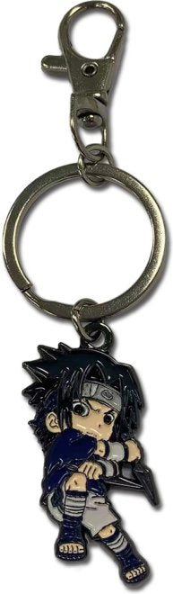 Naruto SD Mini Sasuke Anime Metal Keychain GE-445063
