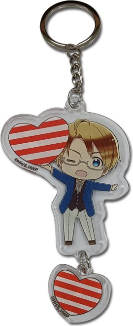 Hetalia Season 7 America SD Anime Acrylic Keychain GE-445150