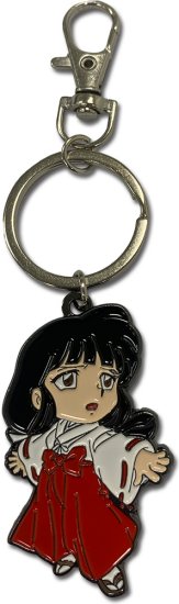 Inuyasha Kikyo Anime Metal Keychain GE-445361