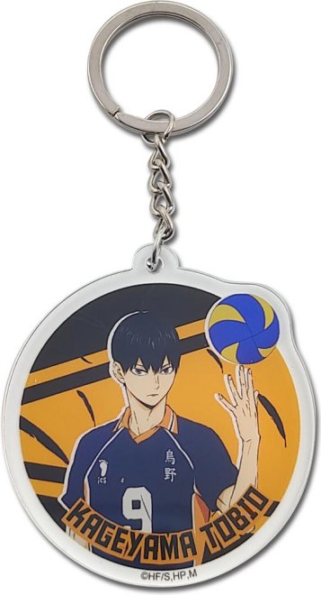 Haikyu!! S4 Kageyama Tobio Anime Acrylic Circle Keychain GE-445746