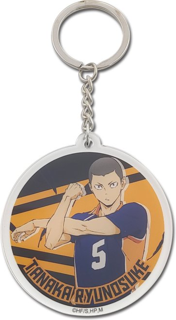 Haikyu!! S4 Tanaka Ryunosuke Acrylic Circle Anime Keychain GE-445751