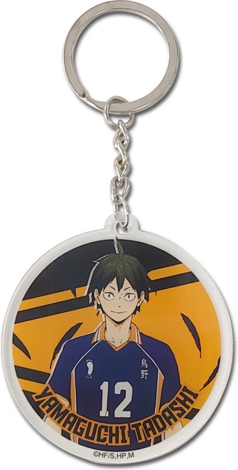 Haikyu!! S4 Yamaguchi Tadashi Acrylic Circle Anime Keychain GE-445753