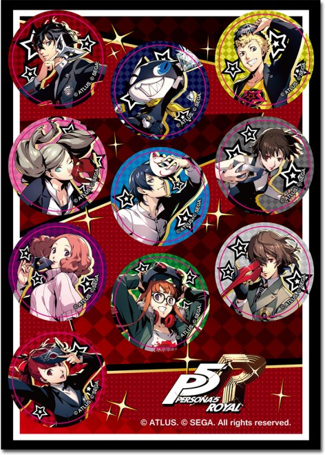 Persona 5 Royal Characters Die-Cut Anime Sticker Sheet GE-452003
