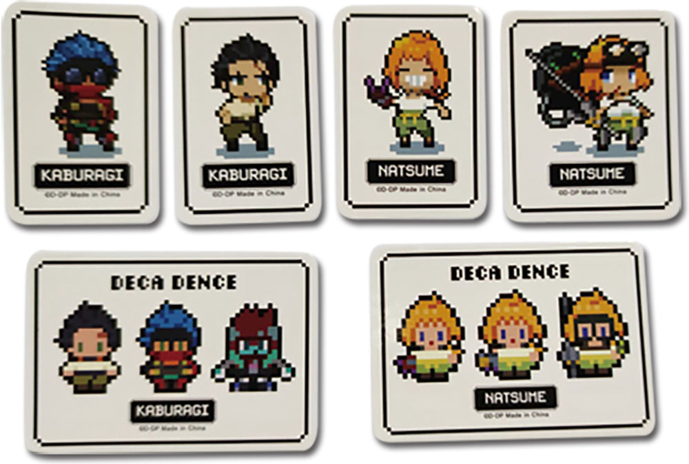 Deca-Dence Die-Cut Anime Sticker Pack GE-52048