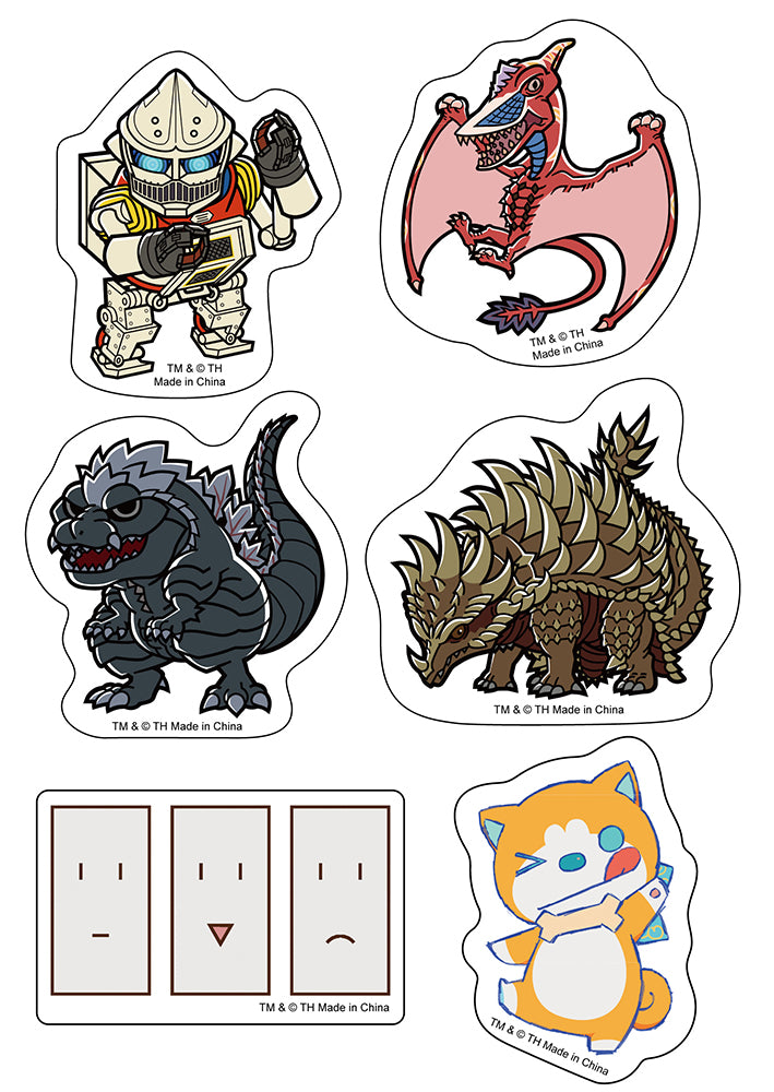 Godzilla Singular Point Characters Die-Cut Anime Sticker GE-452059