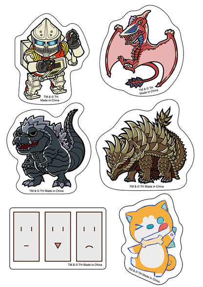 Godzilla Singular Point Characters Die-Cut Anime Sticker GE-452059