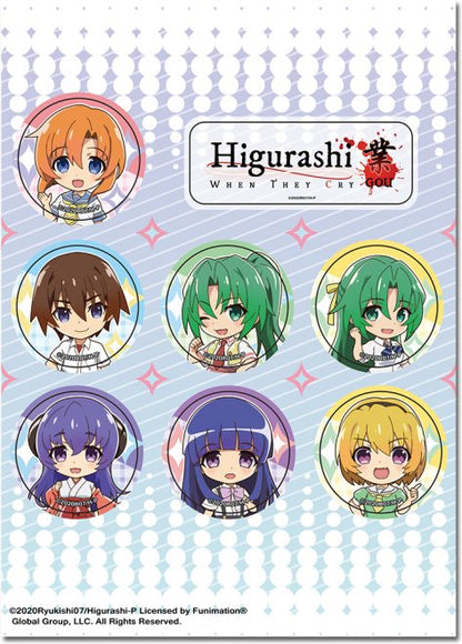 Higurashi When The Cry Anime Sticker Sheet GE-452070