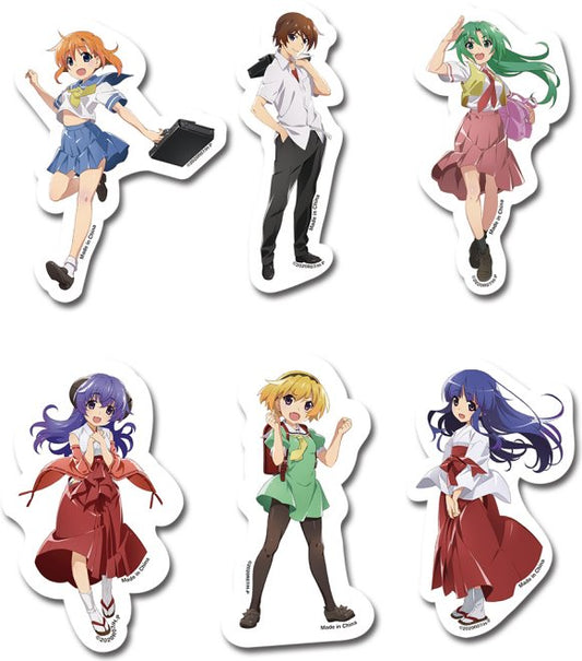 Higurashi When They Cry Characters Die-Cut Anime Sticker Pack GE-452072