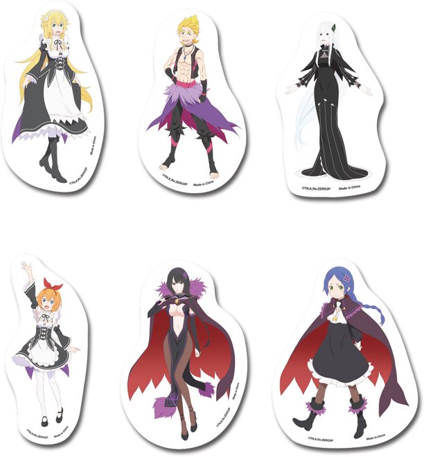 Re: Zero S2 Die-Cut Anime Sticker Pack GE-452088