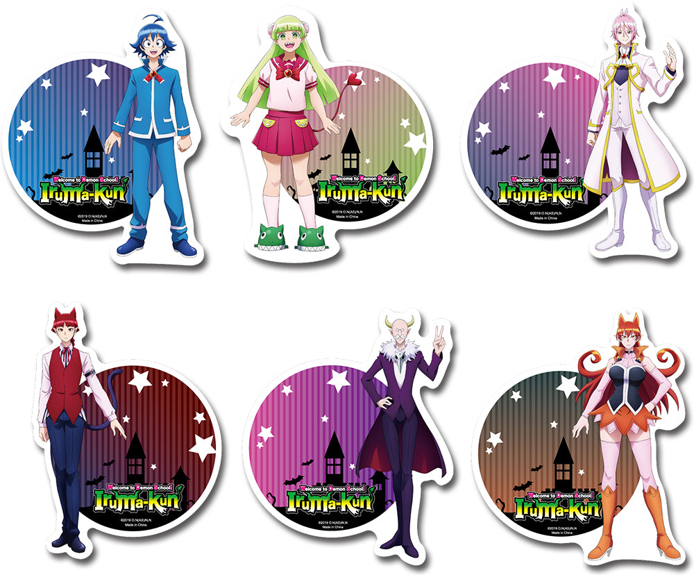 Welcome To Demon School! Iruma-Kun Die-Cut Sticker Pack GE-52096