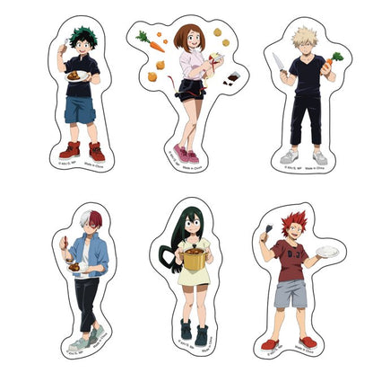 My Hero Academia Characters Die-Cut Anime Sticker Pack GE-452109 - (Making Food)