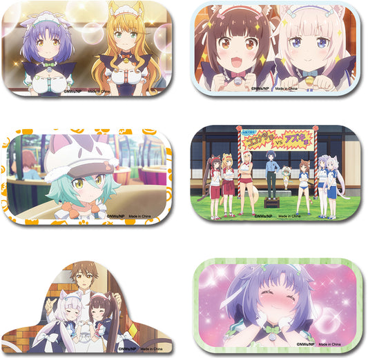 Nekopara Characters Die-Cut Anime Sticker Pack GE-52439