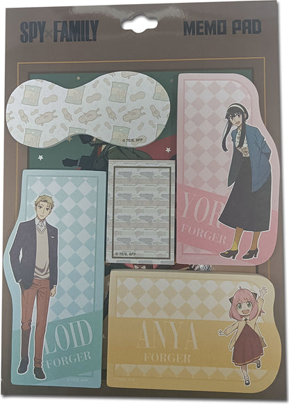 Spy Family Anime Memo Pad GE-455024