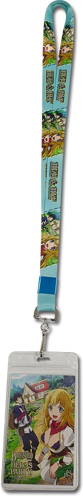 Banished From The Hero's Party Red & Rit Anime Lanyard GE-461060