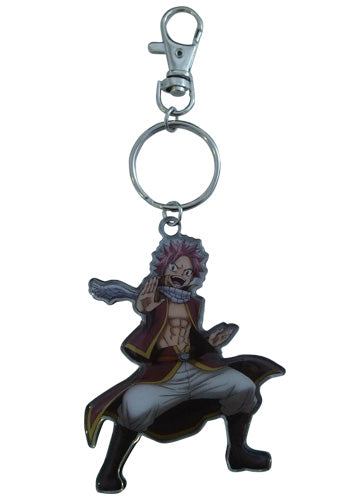 Fairy Tail Natsu Anime Metal Keychain GE-48082