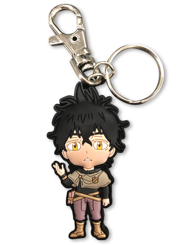 Black Clover SD Yuno Anime PVC Keychain GE-48260