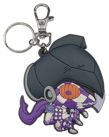 JoJo's Bizarre Adventure Golden Wind SD Purple Smoke Anime PVC Keychain GE-48597